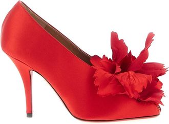 Ferragamo Galia Pumps - Dames - Pumps - Rood - 36 EU - Leer - Schoenen