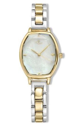 Ettika Classic Triple Link Watch in Mother Of Pearl And Mixed at Nordstrom Rack