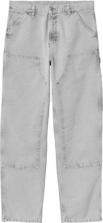 Carhartt Work in Progress Grijze Denim Dubbele Knie Jeans - Heren - Regular Fit Jeans - Blauw - W29 - Denim - Jeans