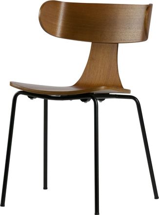 De Eekhoorn Design Esszimmerstuhl Form, Schwarz/Braun