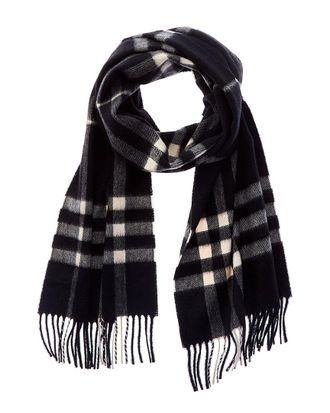 Burberry Check Cashmere Scarf