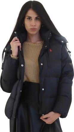 Ralph Lauren Down Jassen - Dames - Gewatteerde jassen - Zwart - M - Jassen