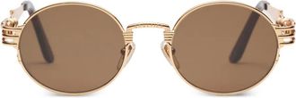 Jean Paul Gaultier Occhiali da sole tondi - Oro
