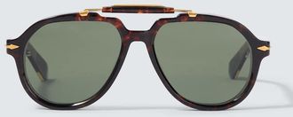 Jacques Marie Mage Ayrton Senna By JMM: 1991 aviator sunglasses