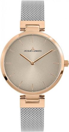Jacques Lemans Womens 1-2110K Ladies Milano Watch - Rose Gold - One Size