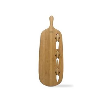 Tag Natural Cheeseboard and Utensils Set in Beige at Nordstrom