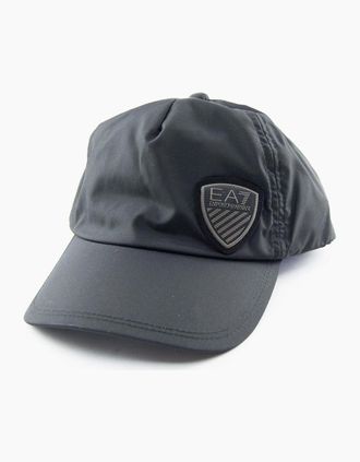 Emporio Armani Mens Ea7 Train Soccer Baseball Cap Black - Size: OS