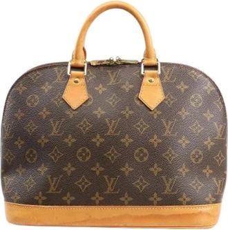 Louis Vuitton Pre-owned Handbags, female, Brown, Size: ONE SIZE Pre-owned Alma PM Handbag