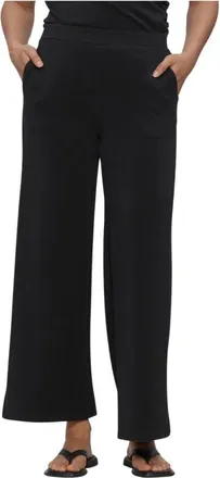 MY ESSENTIAL WARDROBE Broeken, Dames, Zwart, M, Mwhelle Wide Pant
