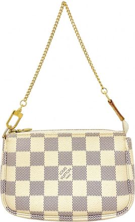 Louis Vuitton White Pouch (Pre-Owned)