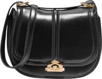 Cole Haan Celenea Leather Saddle Bag