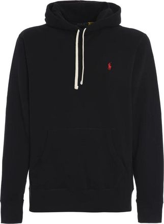 Ralph Lauren RL Fleece Hoodie - Heren - Hoodies - Zwart - XL - Katoen - Hoodies & sweatvesten