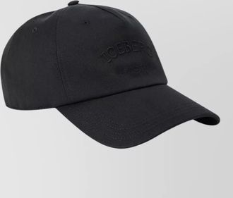 Iceberg logo cap featuring curved brim and eyelet vents