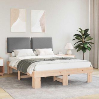 vidaXL Estructura De Cama Con Caj&oacute;n Roble Marr&oacute;n 90 X 200 Cm