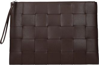 Bottega Veneta Kassettentasche Herrens Leder Braun/Hellbraun