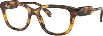 Miu Miu Glasses, unisex, Multicolor, Size: 53 MM MU 02Zv Glasses