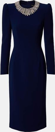 Jenny Packham Abito midi Cora con cristalli