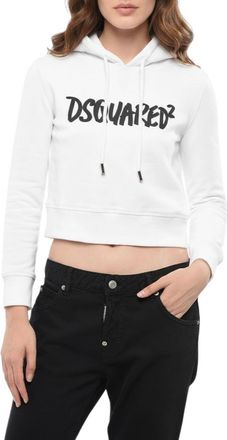 Dsquared2 Black Logo Hood Sweatshirt
