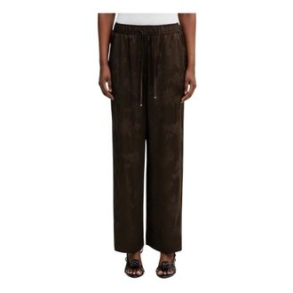 Ganni Donna, Pantaloni, Marrone, M, new