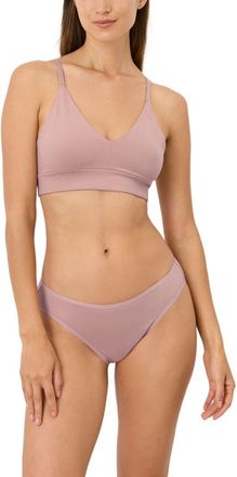 Pact Everyday Classic Fit Bikini 5-Pack Made With Organic Cotton in Dunebreak at Nordstrom, Size Medium