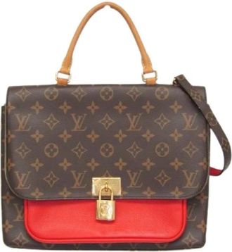 Louis Vuitton Pre-owned Marignan M44286 Handtas - Dames - Vintage Handtas - Rood - ONE Size - Vintage