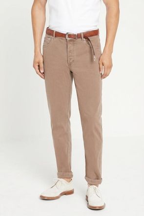 Brunello Cucinelli Light Brown Relaxed Trousers, Brand Size 54 (US Size 38)