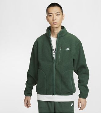 Nike Club Winter Jacket Asia Sizing Green FZ0889-323