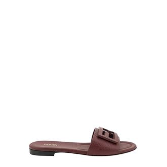 Fendi Dames, Schoenen, Rood, Maat: 38 1/2 EU