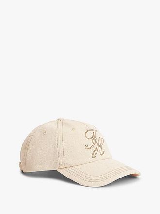 Tommy Hilfiger Logo Embroidery Denim Baseball Cap