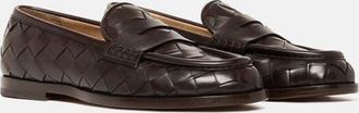 Scarosso Gerald Loafers in Dark Brown - Calf at Nordstrom, Size 43.5