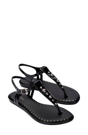 Melissa Solar Boho Ankle Strap Sandal in Black at Nordstrom, Size 10