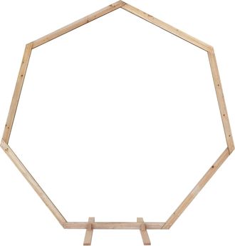 vidaXL Arco De Boda Marr&oacute;n Claro 221 X 92 X 216 Cm Vidaxl