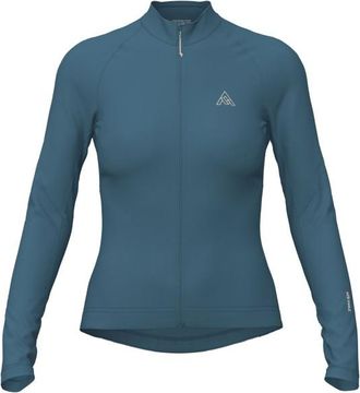 7Mesh Atlas Jersey L/S Velotrikot f&uuml;r Damen | blau