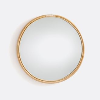La Redoute Interieurs Ronde spiegel in rotan &Oslash;90 cm, Nogu