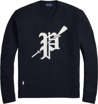Polo Ralph Lauren Crewneck Sweater With Intarsia Logo