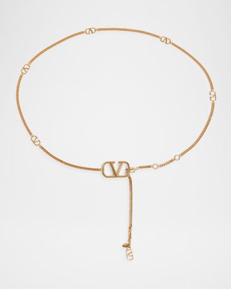 Valentino Garavani VLogo Signature Chain Belt