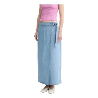 Levi's Dames, Rokken, Blauw, Maat: XS Denim