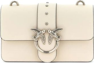 Pinko Borsa a tracolla Love One - Bianco