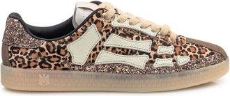 Amiri Brown Lace-up Sneakers
