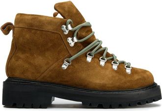G.H. Bass & Co. Mens Mason Alpine Boots - Tan Suede - Size UK 10