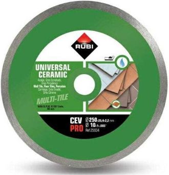 Rubi 30945 Cev-180 Superpro Disco Diamante General Cer&aacute;mica Continuo - Ref: 30945