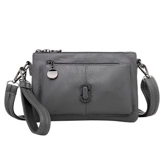 Generic Handbag for Small Bag WomenS Bag All Pu Leather Shoulder Messenger Bag Fashion Mobile Phone Change Small Square Bag Large Capacity Mobile Phone Bag Me