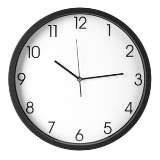 OEM Este Moderno Reloj De Pared Ofrece Una Indicaci&oacute;n De La Hora Precisa Y Clara, Funciona Con Pilas Para Mayor Comodidad Y Est&aacute; Fabricado En Pl&aacute;stico Res