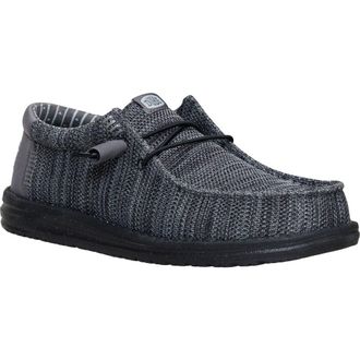 Hey Dude Wally Stretch Sox Slip-On in Granite Grey/Black at Nordstrom, Size 13