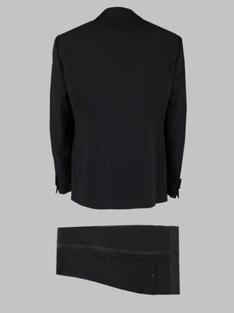 Giorgio Armani Virgin Wool Suit - Black