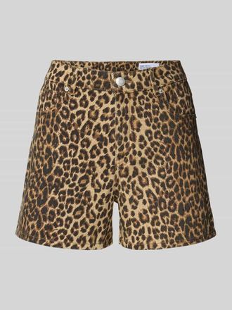 Vero Moda Regular Fit Jeansshorts aus Baumwoll-Mix Modell TESS in Sand, Gr&ouml;&szlig;e L