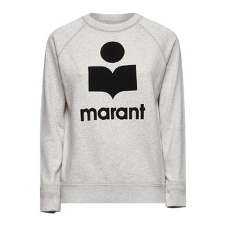 Isabel Marant Millyny Sweatshirt - Dames - Sweatshirts - Beige - XS - Katoen - Hoodies & sweatvesten