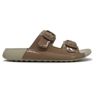 Ecco Ecco Cozmo Leather Womens Comfort Sandals - UK 7.5 - US 10-10.5 Women - EU 41 - Nude - Size:UK 7.5