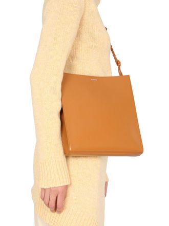 Jil Sander Long Asymmetric Wool Sweater - Yellow
