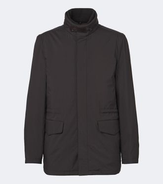 Thom Sweeney Cappotto con pelle